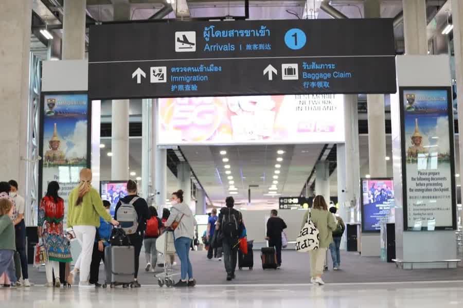 International Arrivals At Suvarnabhumi Airport Rise By 6597